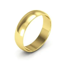 14K Y Gold 5mm Wedding Band 4.8grms