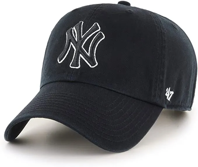 47 MLB New York Yankees Mens Brand Clean Up Adjustable Cap