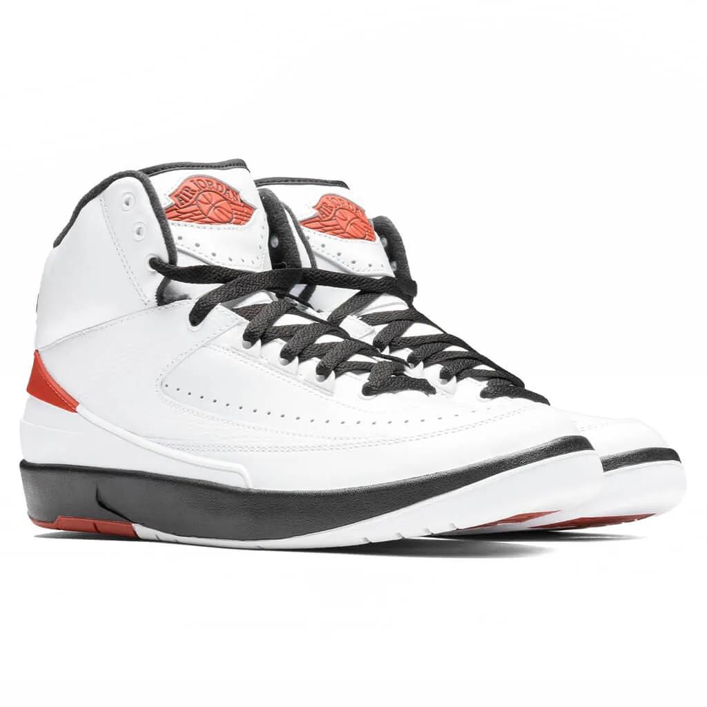 Air Jordan 2 Retro Chicago - White/Varsity Red/Black