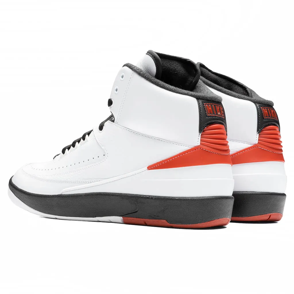 Air Jordan 2 Retro Chicago - White/Varsity Red/Black