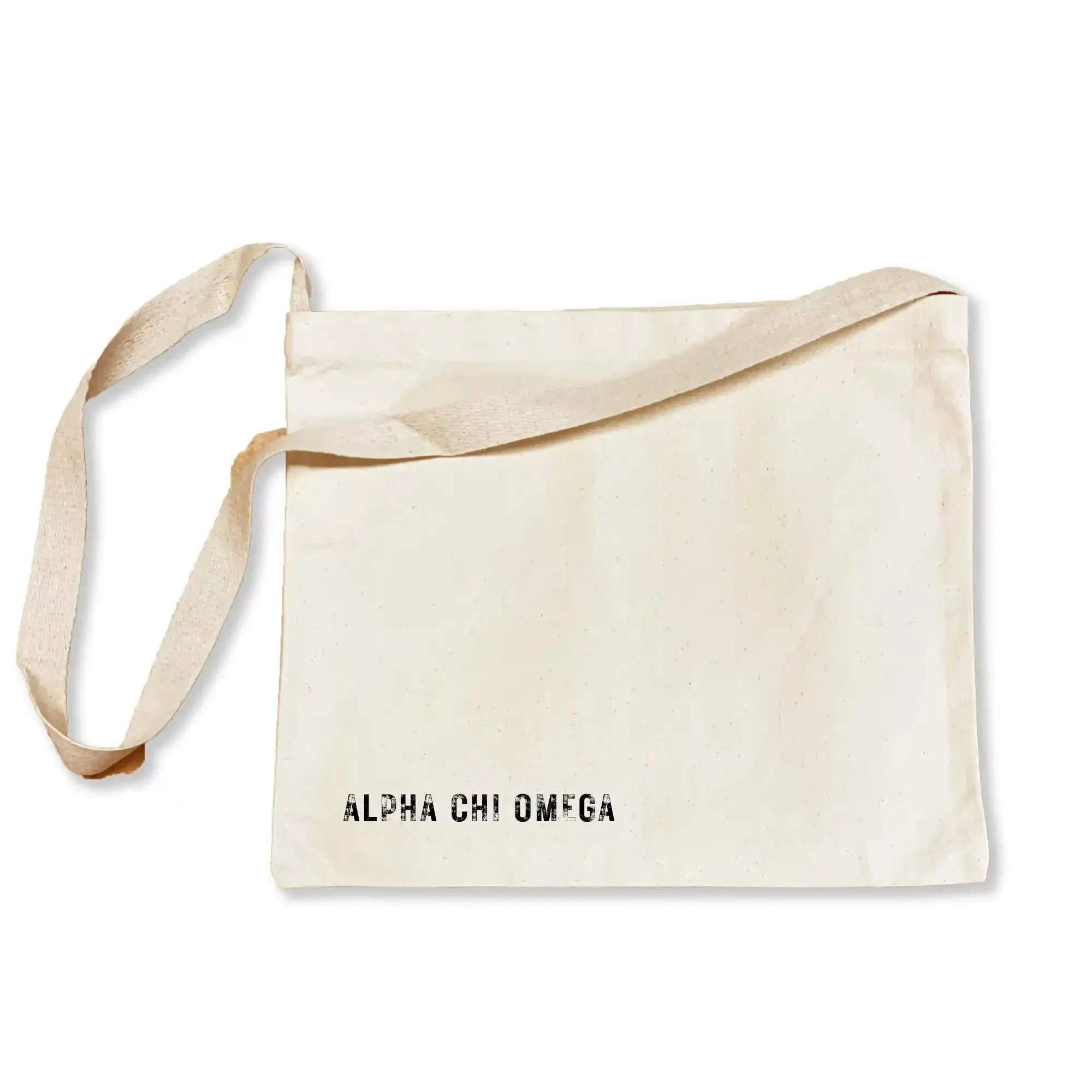 Alpha Chi Omega Sorority Messenger Bag with Cross Body Strap