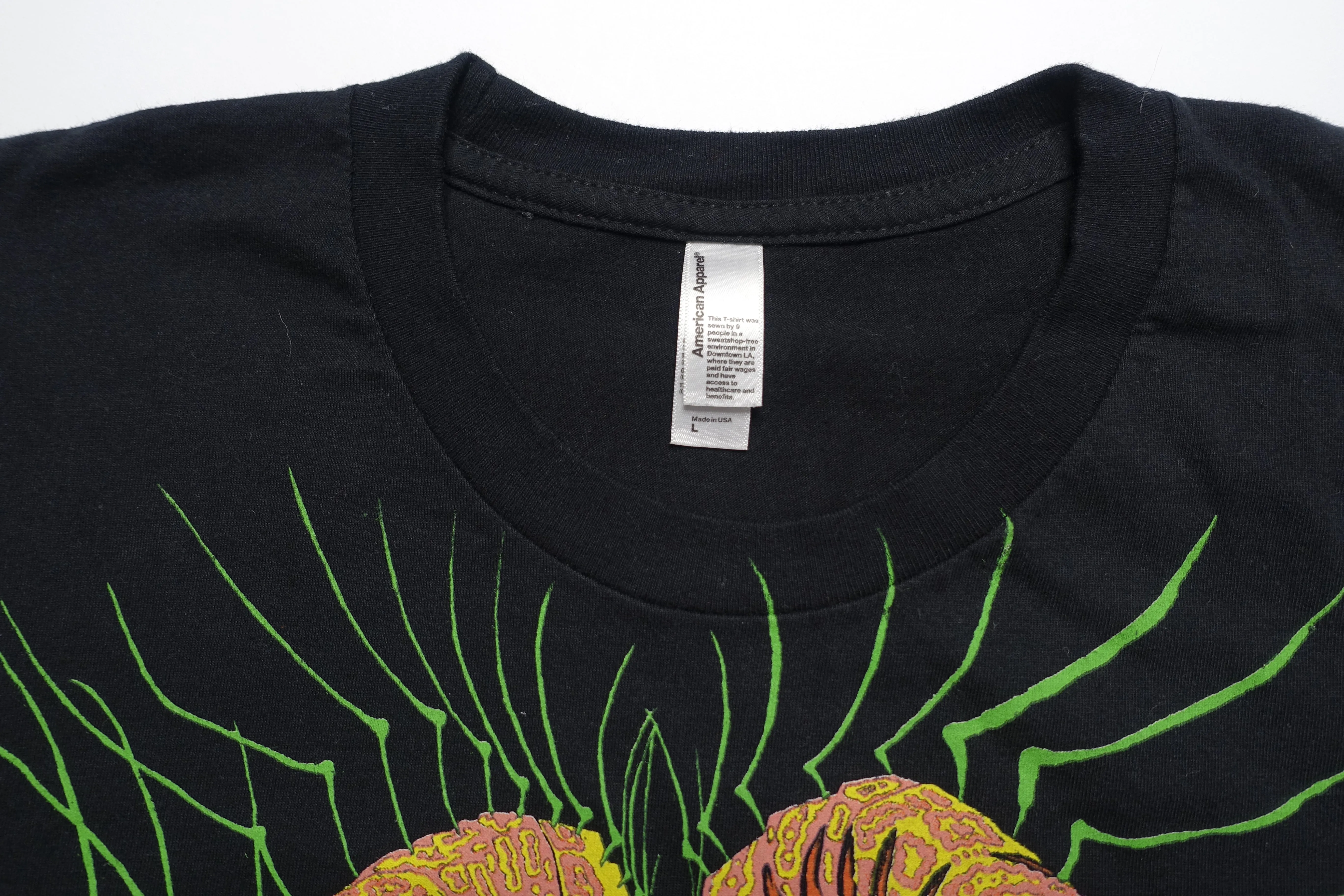 Animal Collective – Centipede HZ 2012 Tour Shirt Size Large (Black)