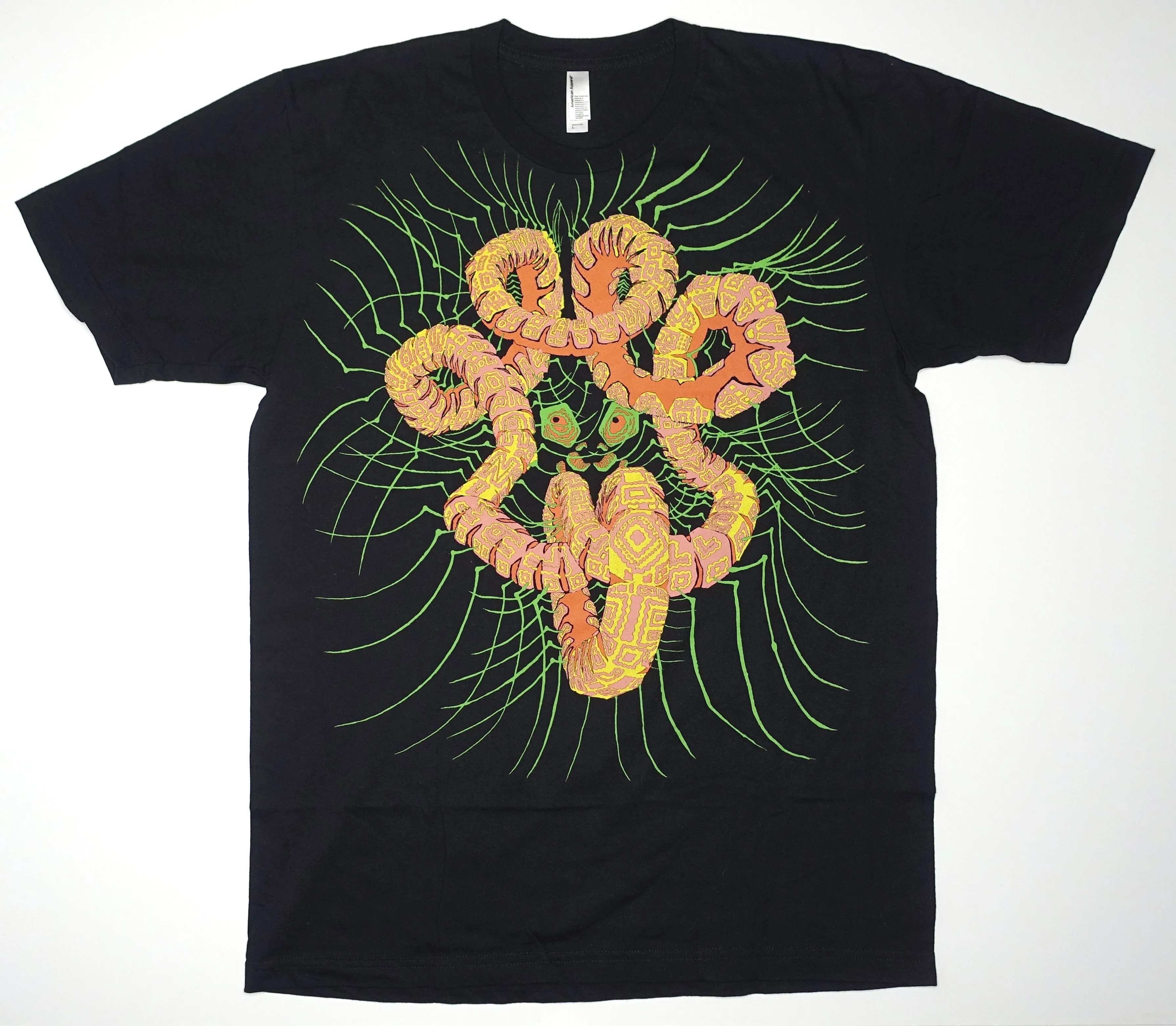 Animal Collective – Centipede HZ 2012 Tour Shirt Size Large (Black)