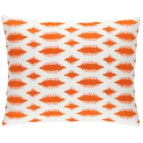 Annie Selke Outta Sight Indoor/Outdoor Pillow - Tangerine