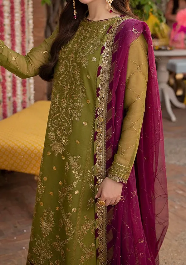 Asim Jofa Jag Mag Pakistani Chiffon Dress