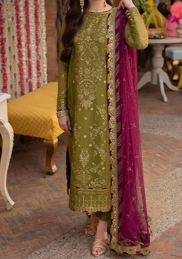 Asim Jofa Jag Mag Pakistani Chiffon Dress