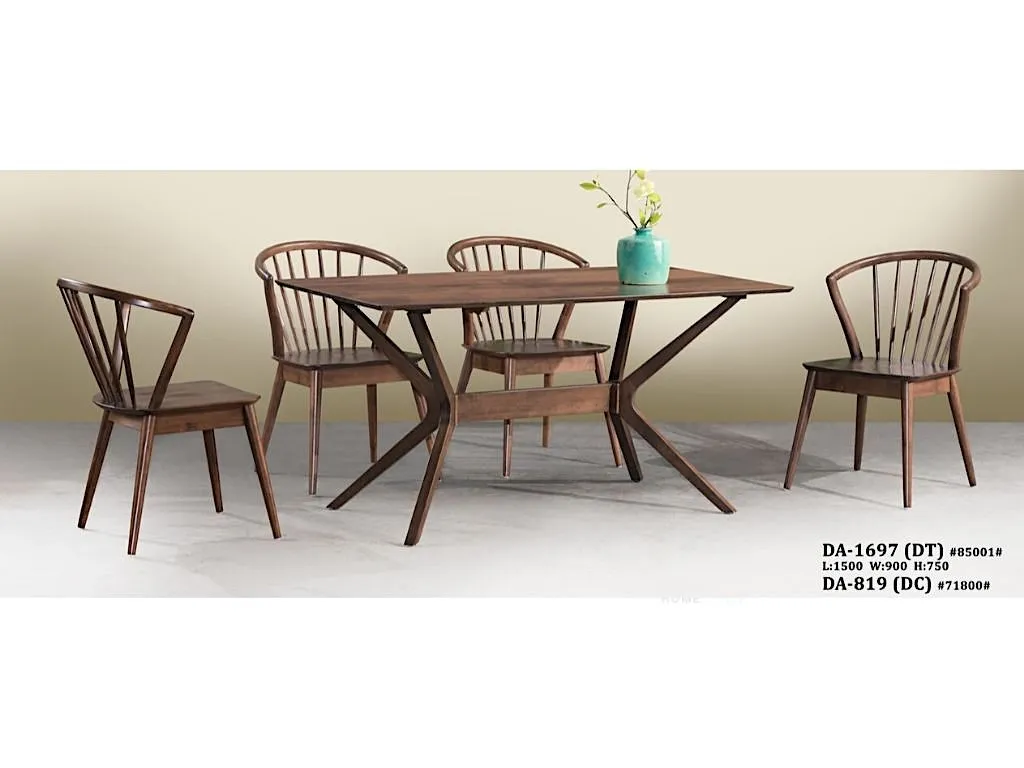 Austin 4/6 Seater Dining Set (DA1697DT   DA819 Chair)