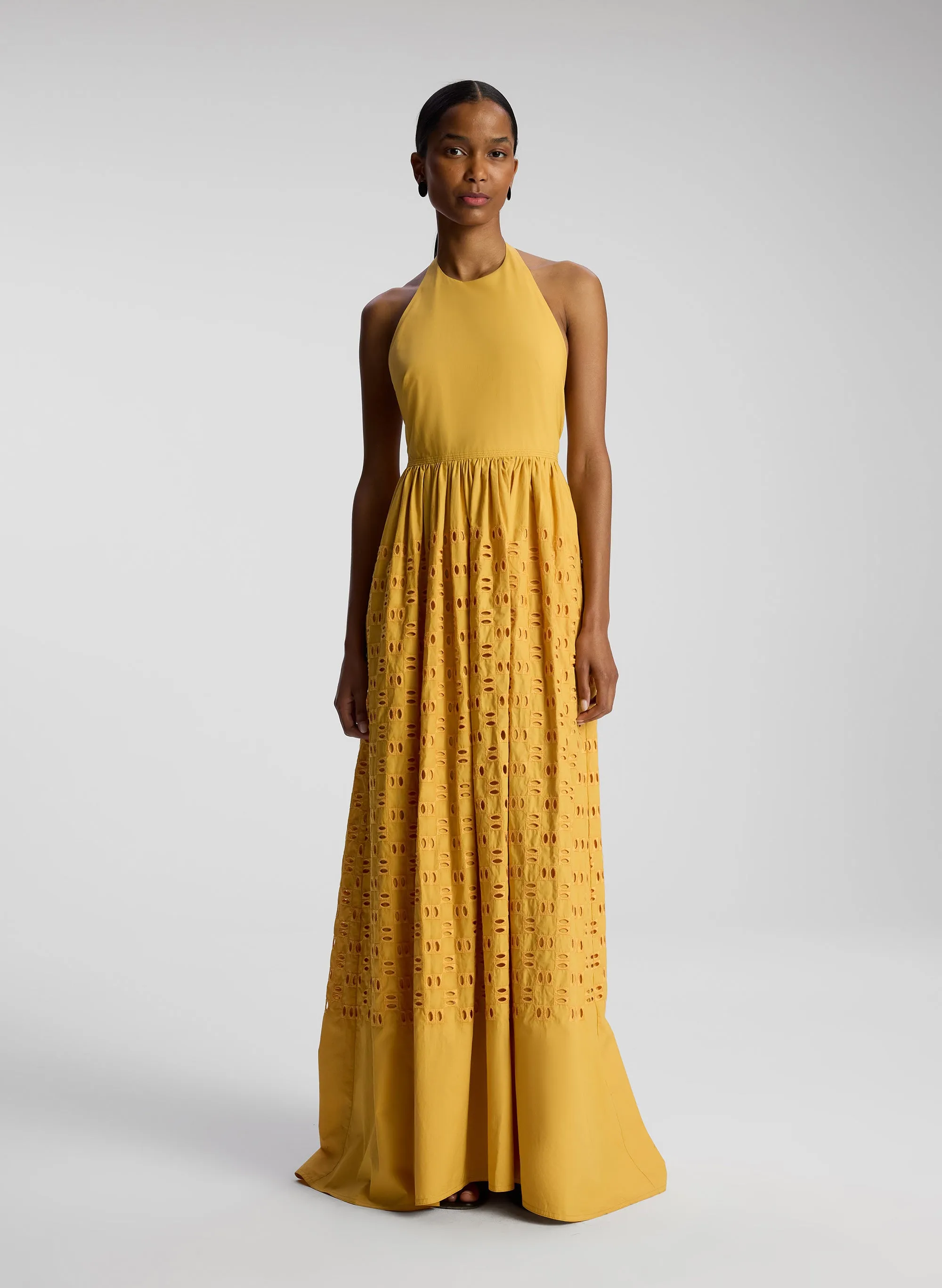 Blair Cotton Eyelet Maxi Dress