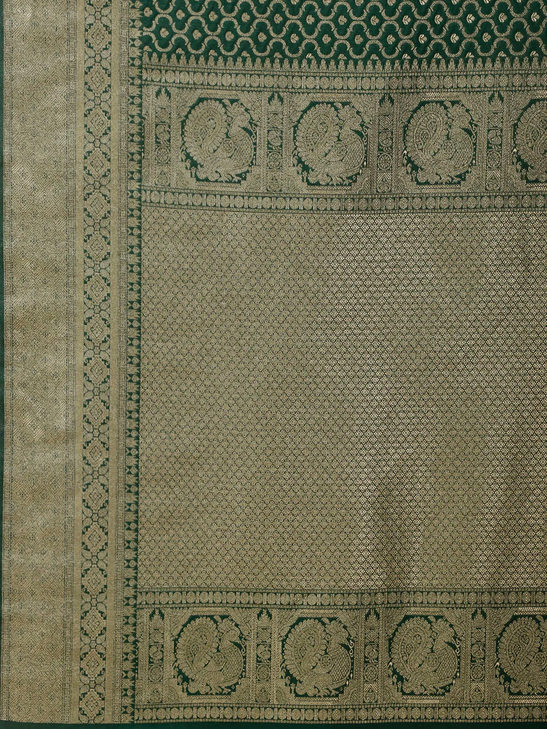 Brocade Zari Jaal Handloom Woven Saree