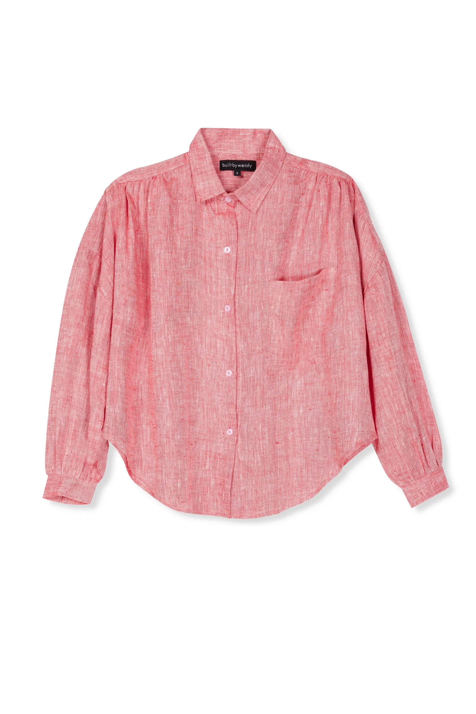 Chambray Parr Blouse ° Scarlet