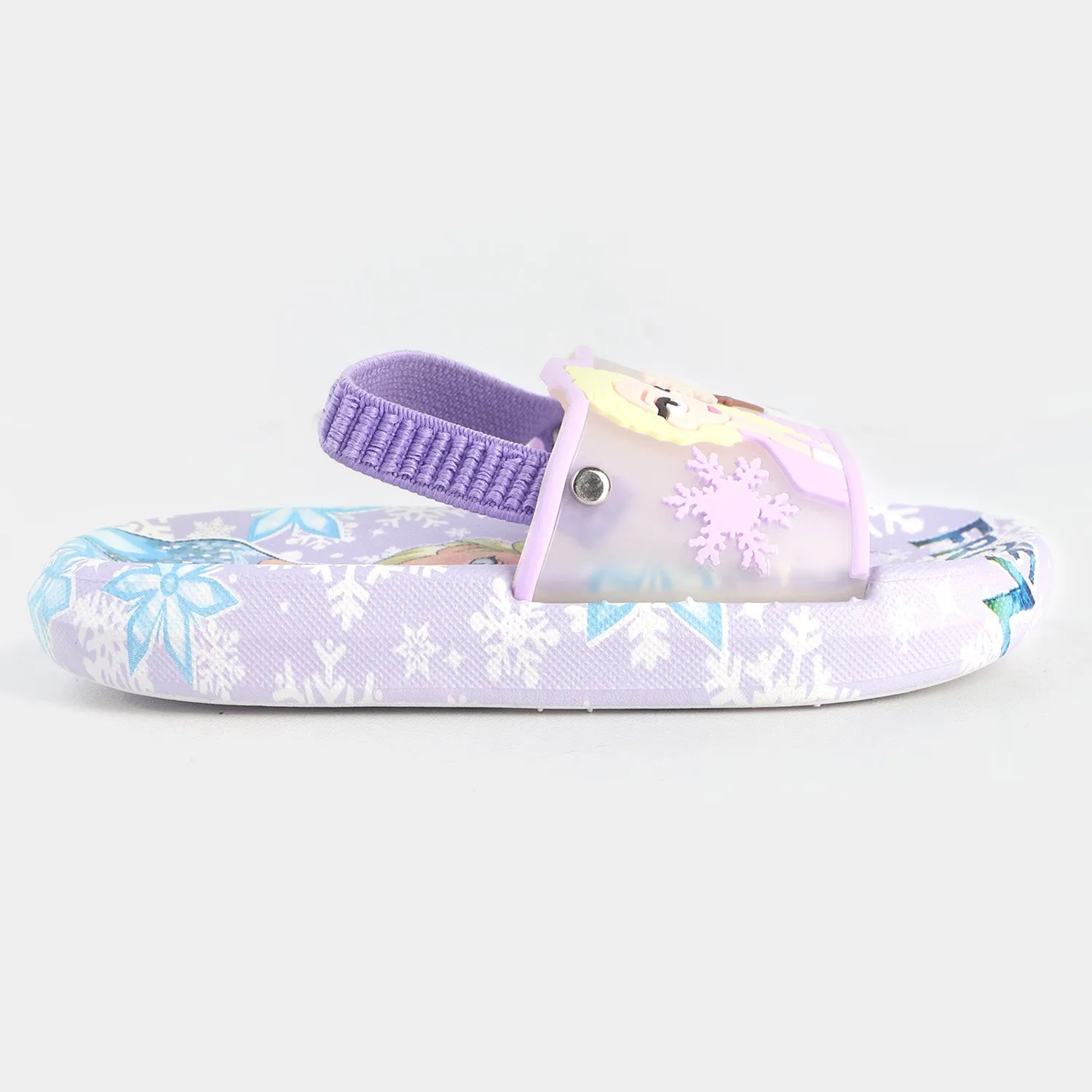 CHARACTER GIRLS SLIPPERS -PURPLE