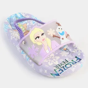 CHARACTER GIRLS SLIPPERS -PURPLE