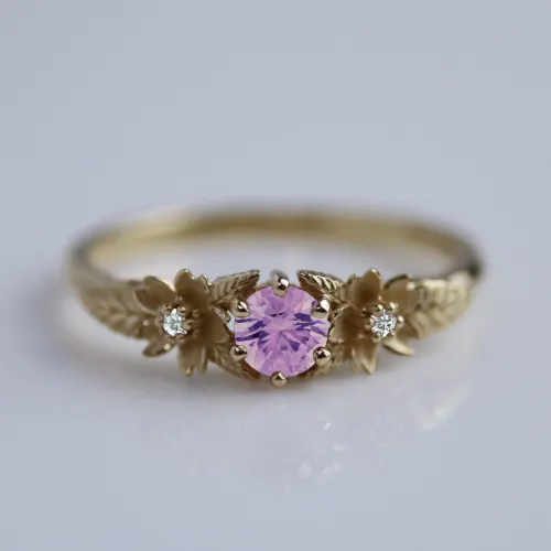 Custom Sakura Ring  1452.00