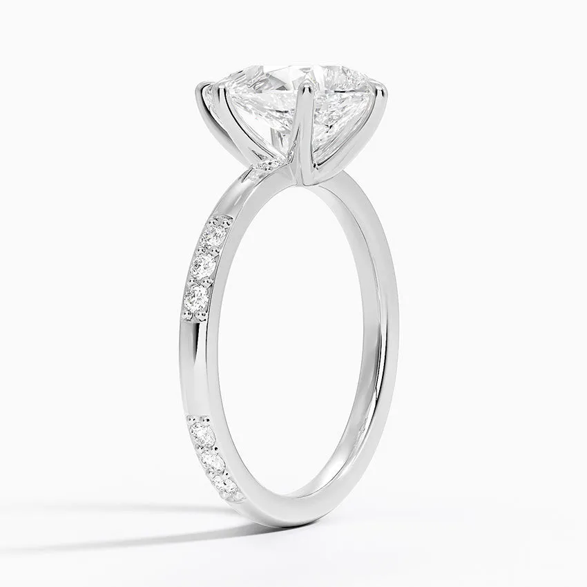 Danica Diamond Engagement Ring [Setting Only] - EC107P