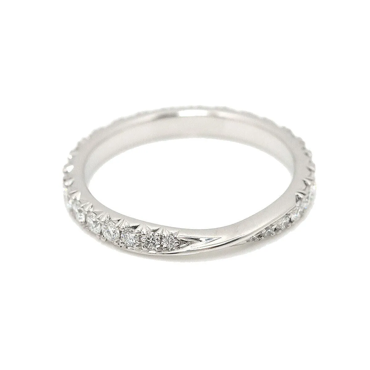 Eternity Cross Love Diamond Wedding Band Ring - WR008