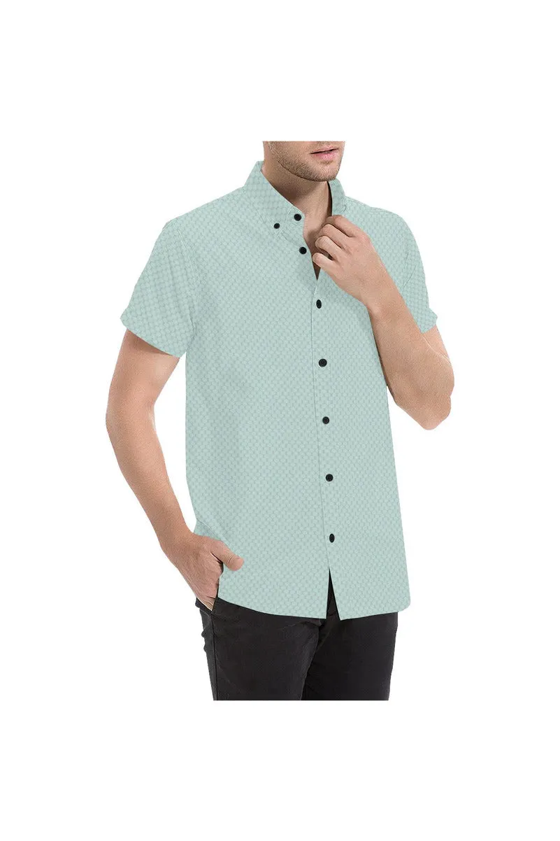 Fashion Print Men's All Over Print Short Sleeve Shirt