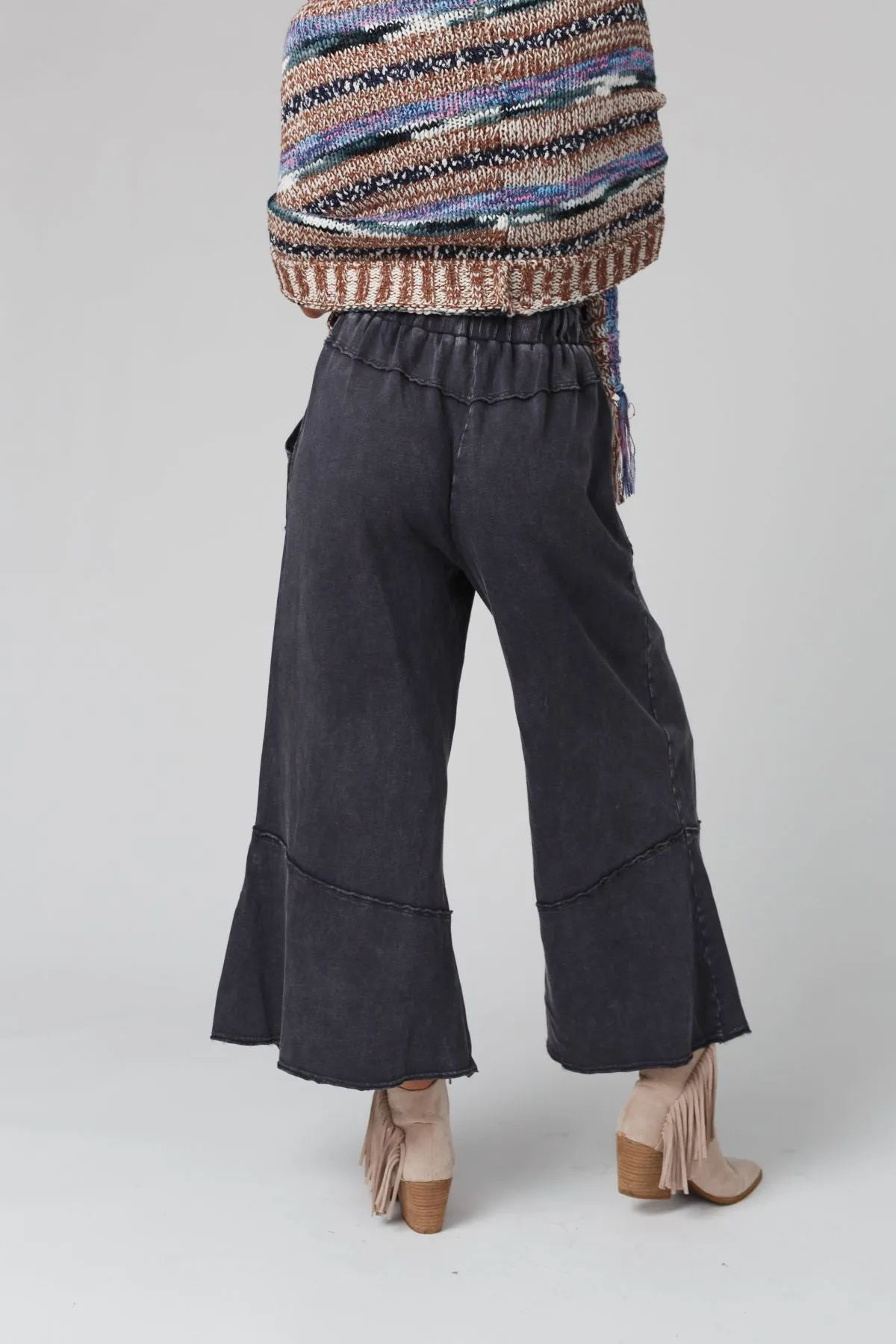 Feeling Good Wide Leg Pant - Ash