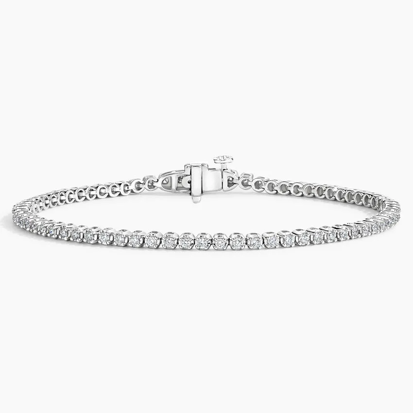 Four Prong Diamond Tennis Bracelet (1 ct. tw.) - BC004