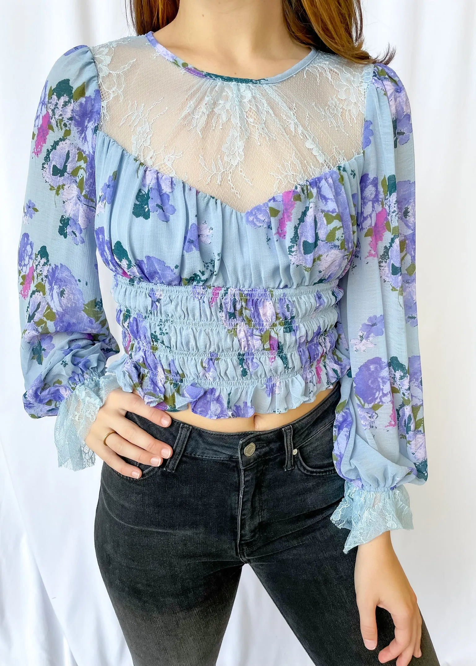 Free People Daphne Blouse