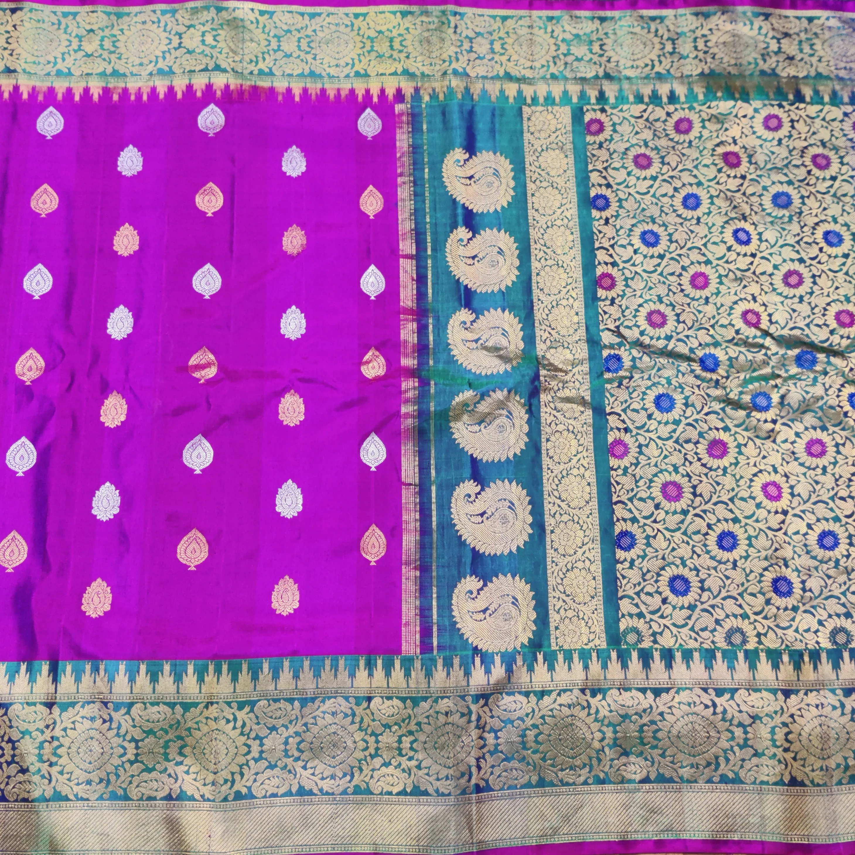 Gadwal Pure Paithani Saree - GPS68