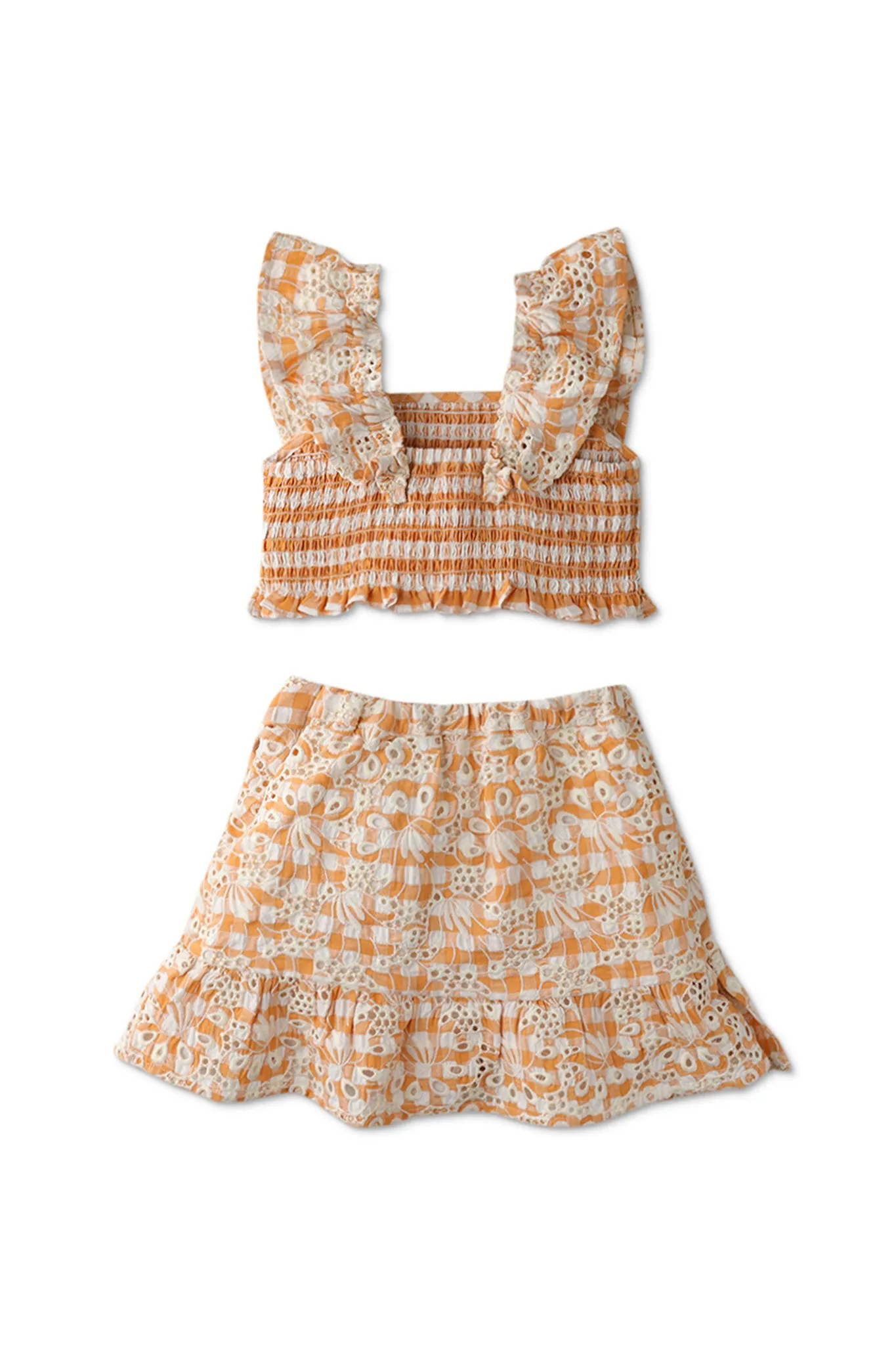 Gingersnaps Tweed Vest Top and Shorts Set