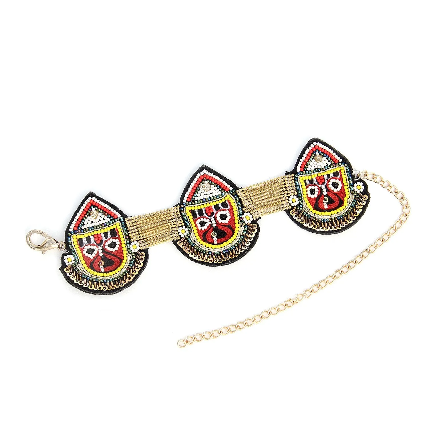 Jagannath Hand Embroidered Choker