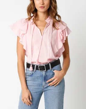 Jayla Ruffle Sleeve Blouse