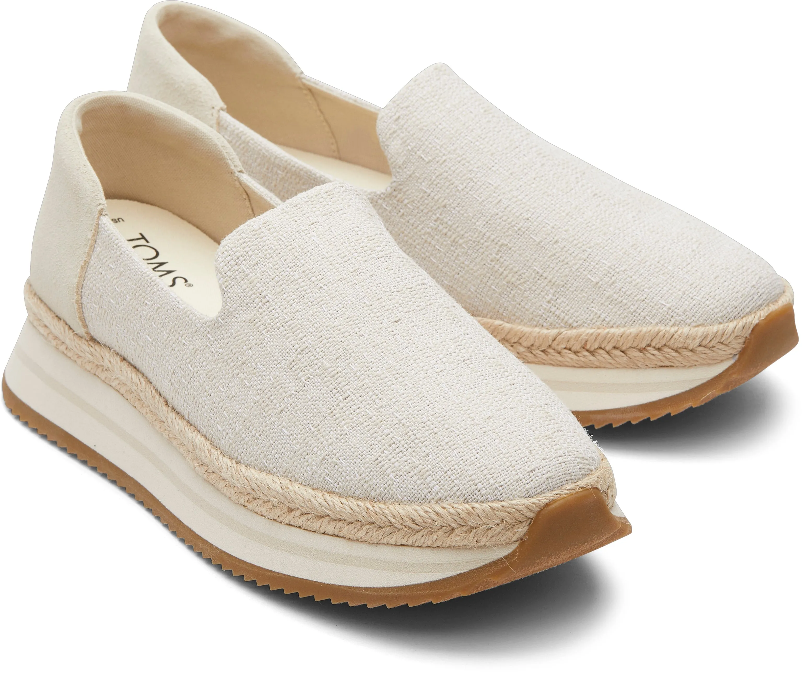 Jocelyn Espadrille Sneaker - Fog Slub/Suede