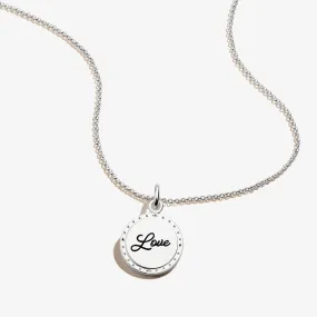 Love, 'Always and Forever'  Necklace