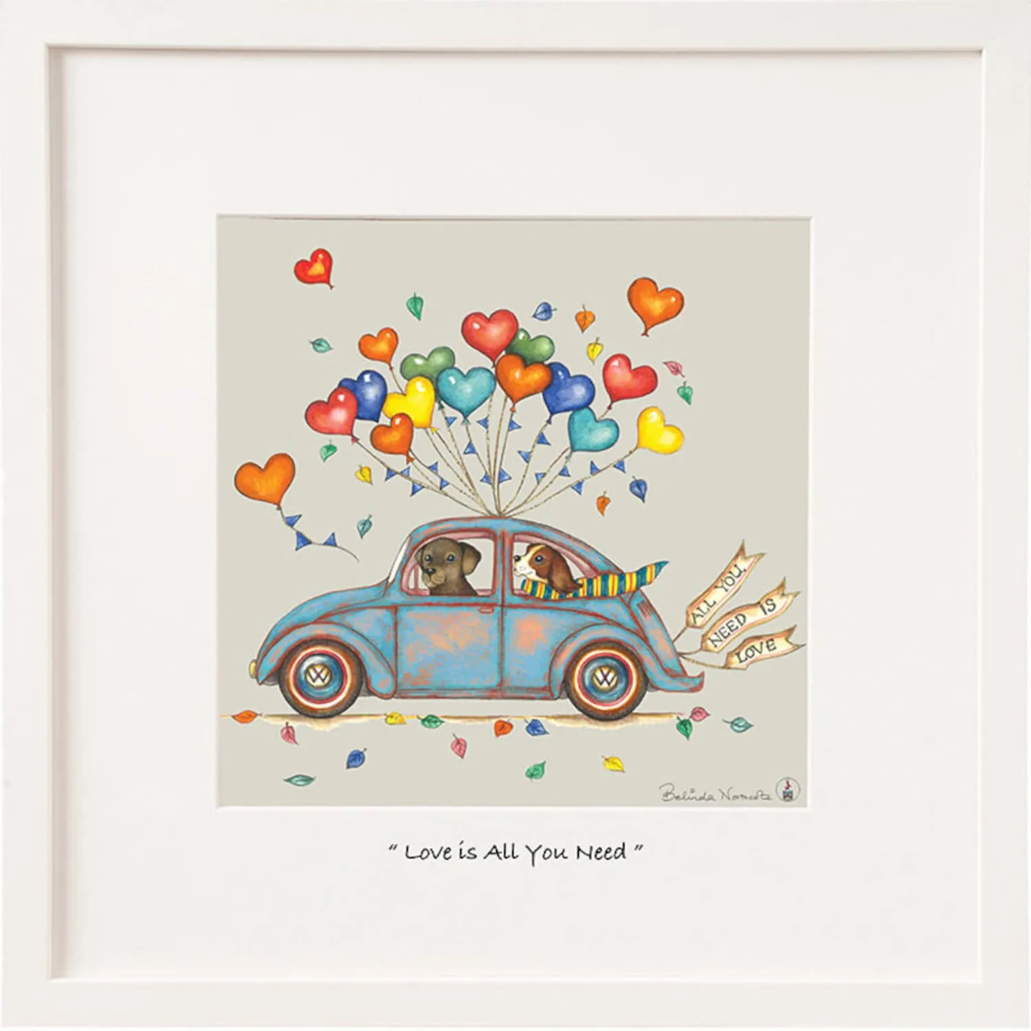 Love Is All You Need Framed Print