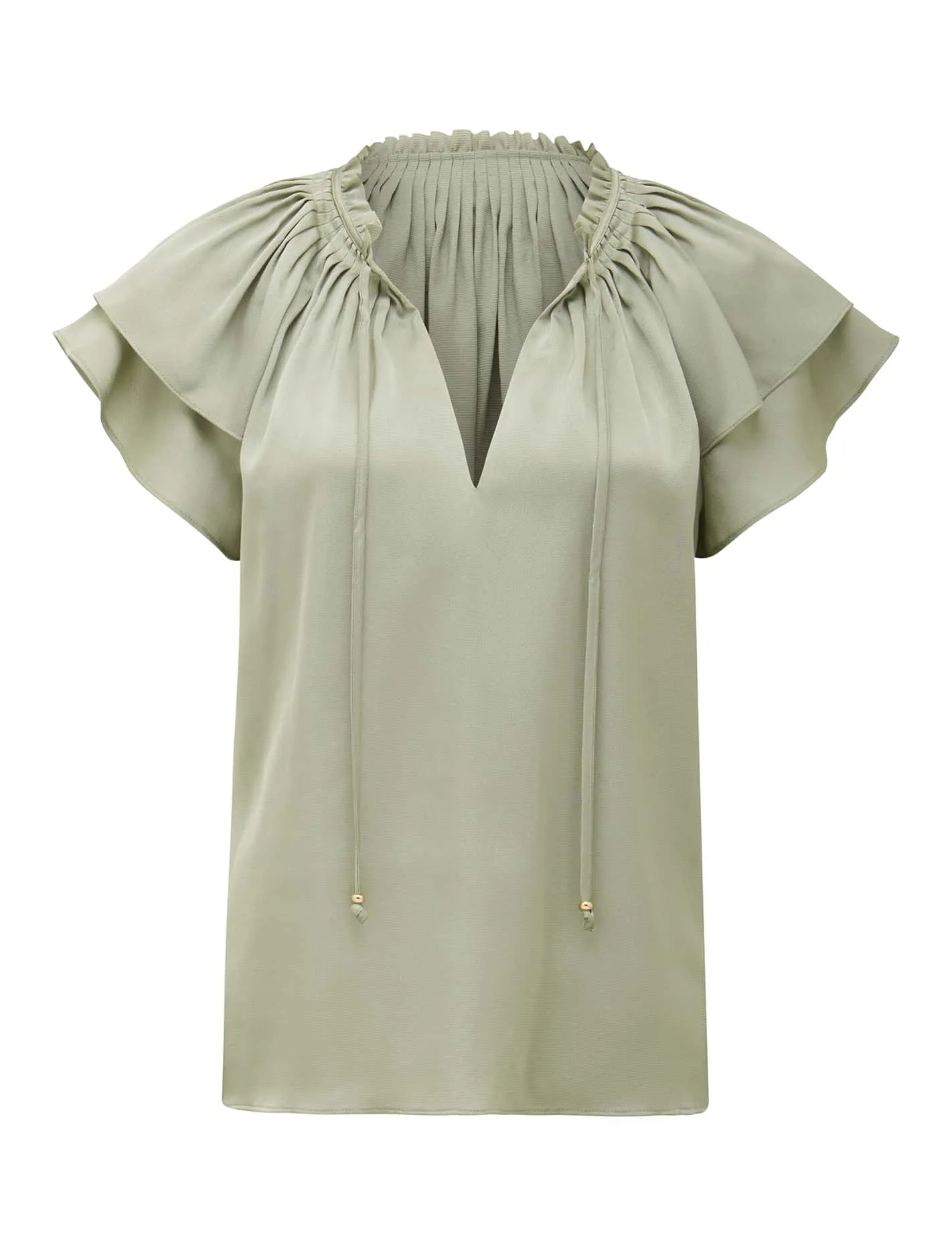 Marni Micropleat Blouse