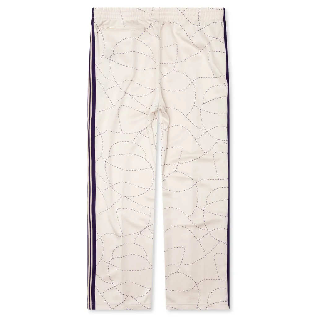 Needles x DC Shoes Track Pant Poly Smooth - Ivory