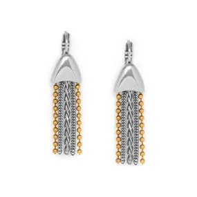 Ori Tao Bijoux Textured Fringe Earrings