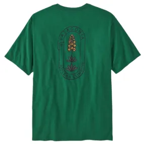 PATAGONIA Men's Clean Climb Trade Responsibili-Tee® Clean Climb Bloom: Gather Green