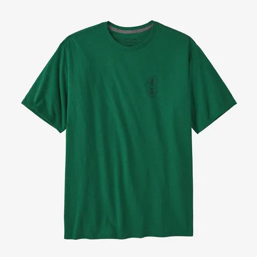 PATAGONIA Men's Clean Climb Trade Responsibili-Tee® Clean Climb Bloom: Gather Green