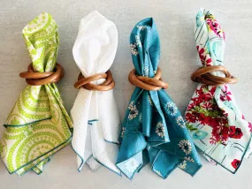 Petunia Cloth Napkin Bundle, set of eight