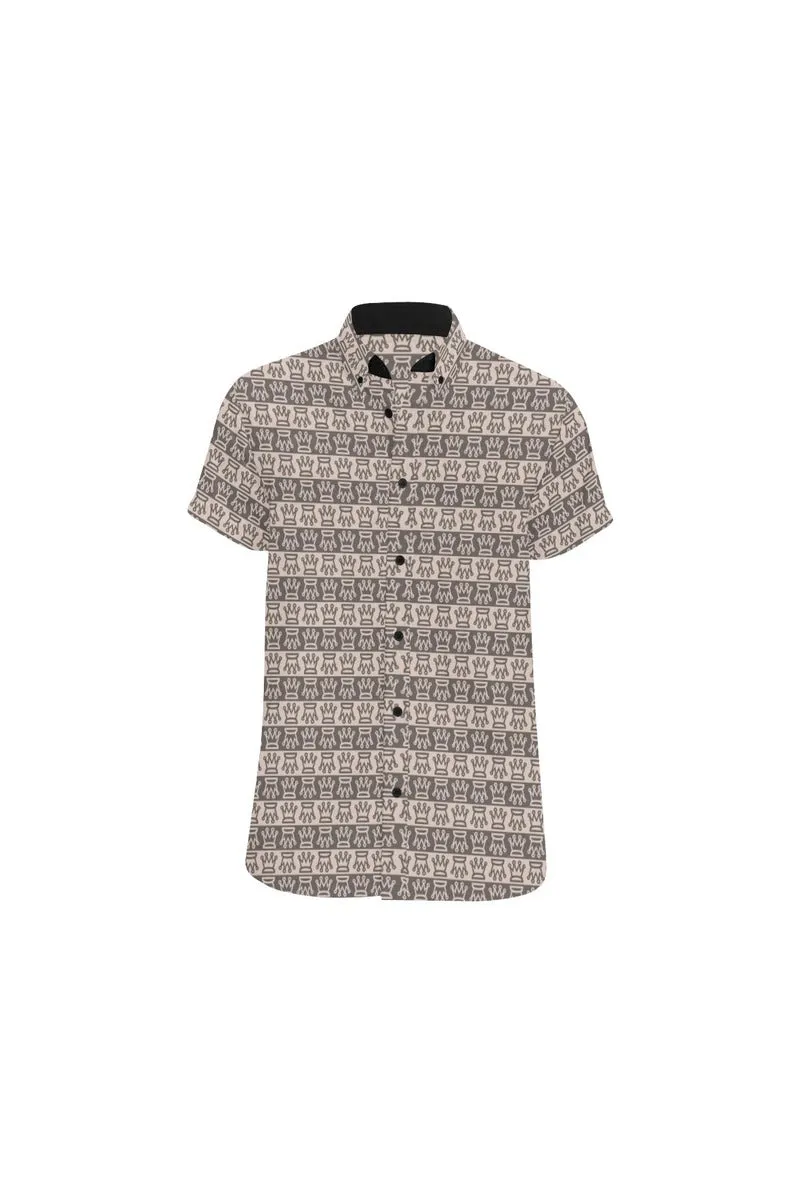 Prince Charming Men's All Over Print Short Sleeve Shirt