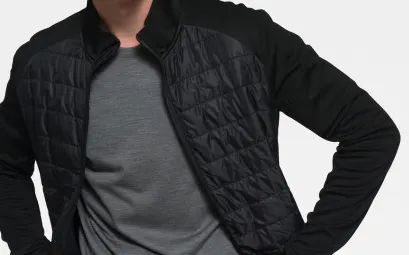 Quilted Full Zip Jacke Rigel for Men