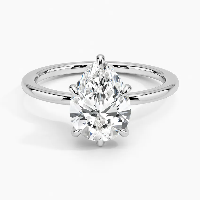 Secret Halo Diamond Engagement Ring [Setting Only] - EC105P