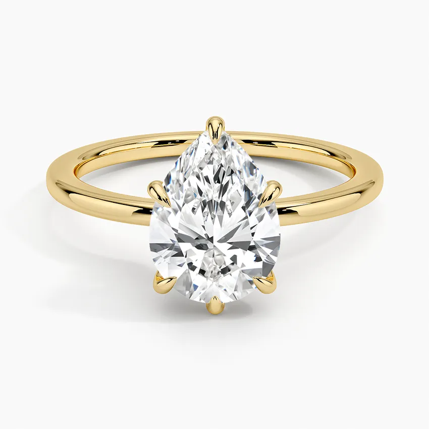 Secret Halo Diamond Engagement Ring [Setting Only] - EC105P