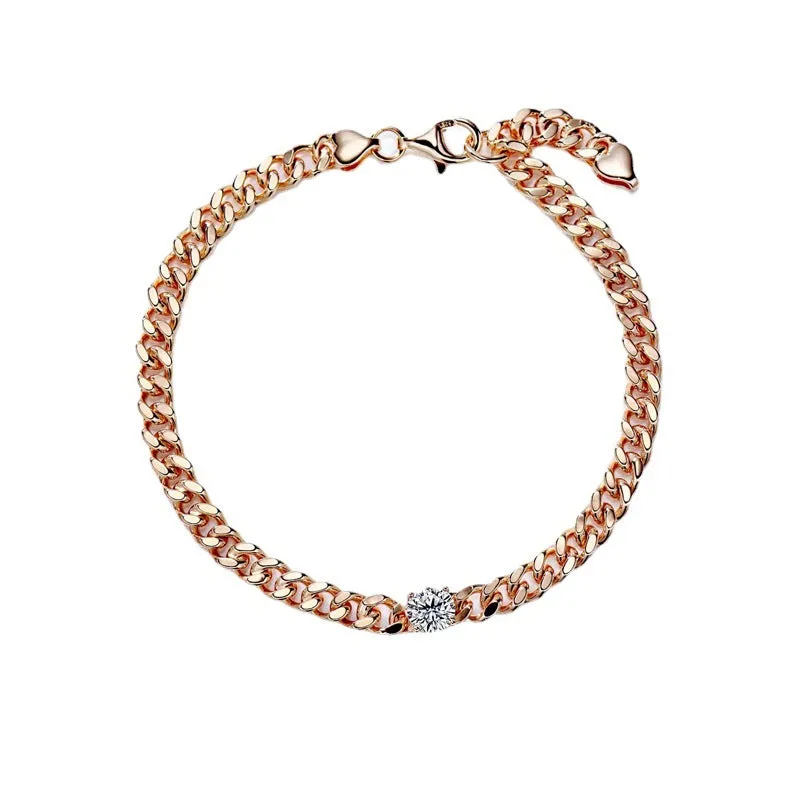 Solitaire Chain Bracelet - BR2