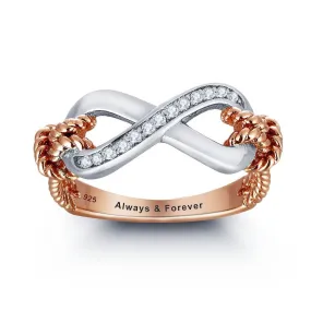 Sterling Silver Infinity For Woman