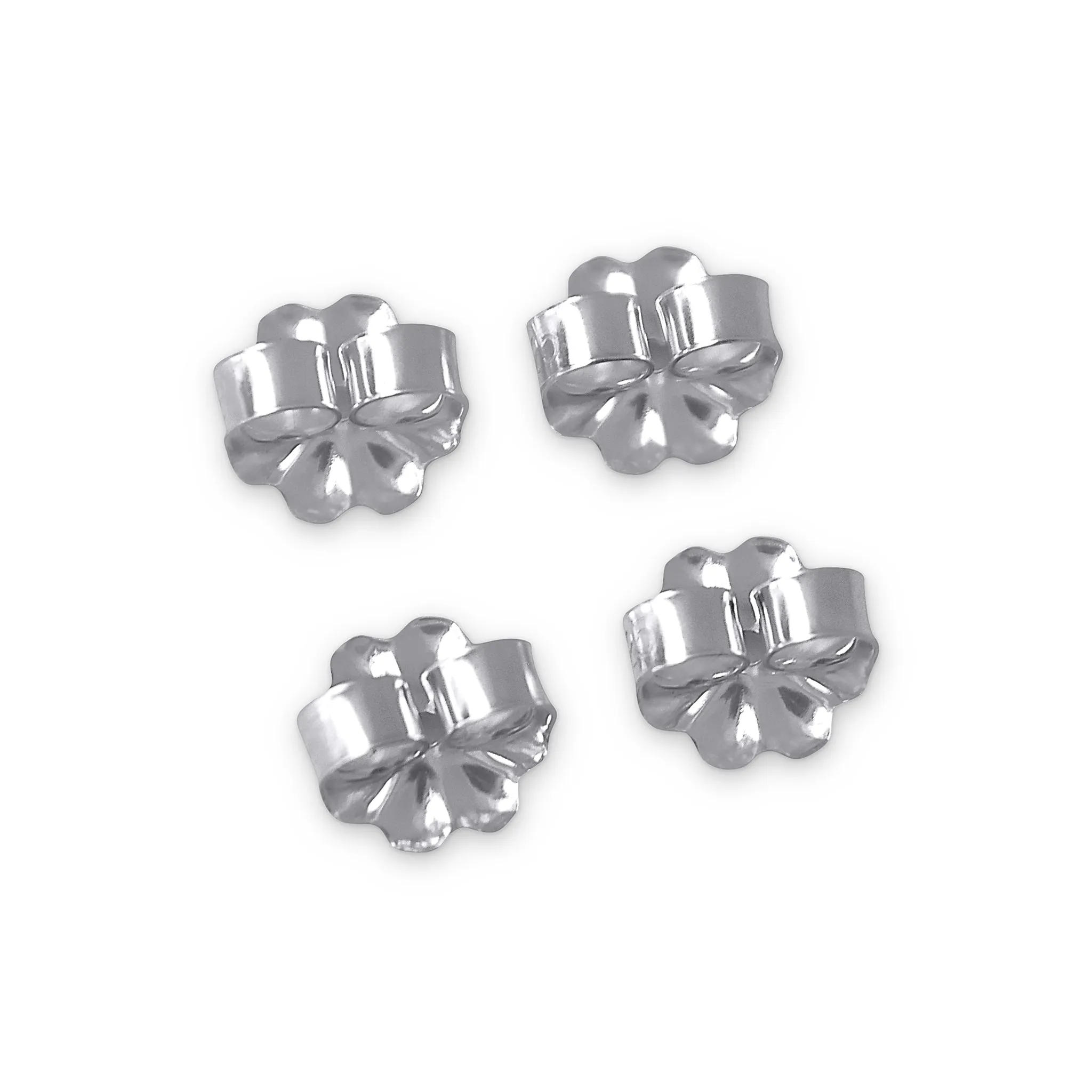 STERLING SILVER SMALL EARRINGS BACKS/NUT PACK