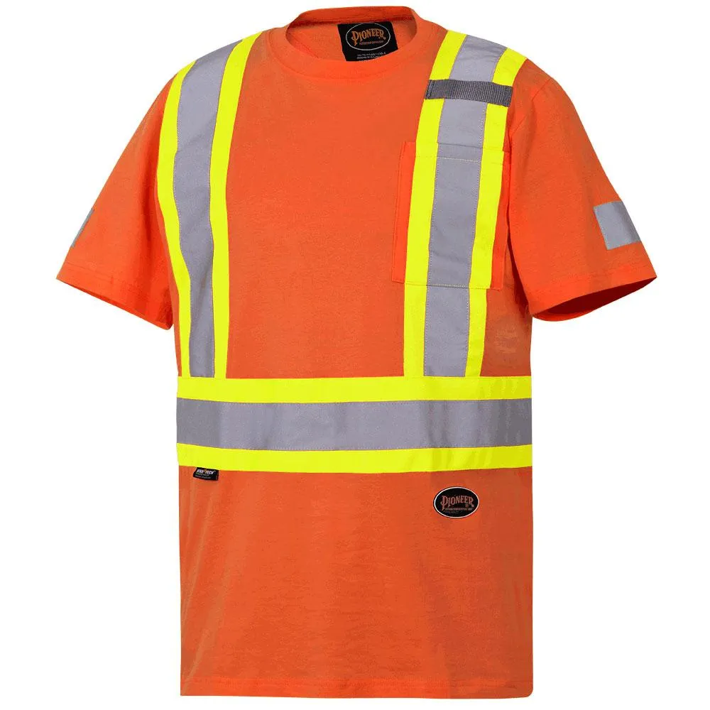 T-Shirt - Pioneer Cotton Safety Shirt, 6978 / 6980 / 6976