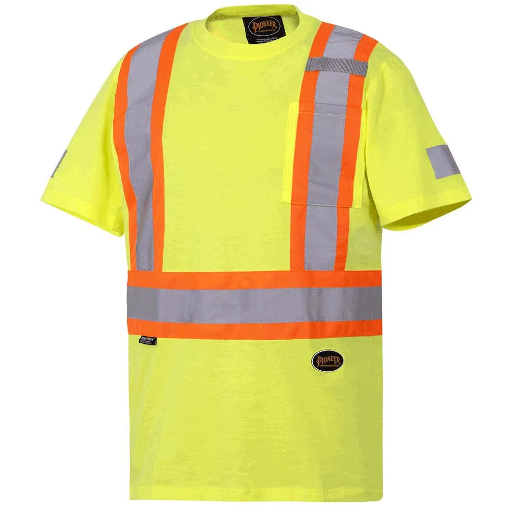 T-Shirt - Pioneer Cotton Safety Shirt, 6978 / 6980 / 6976