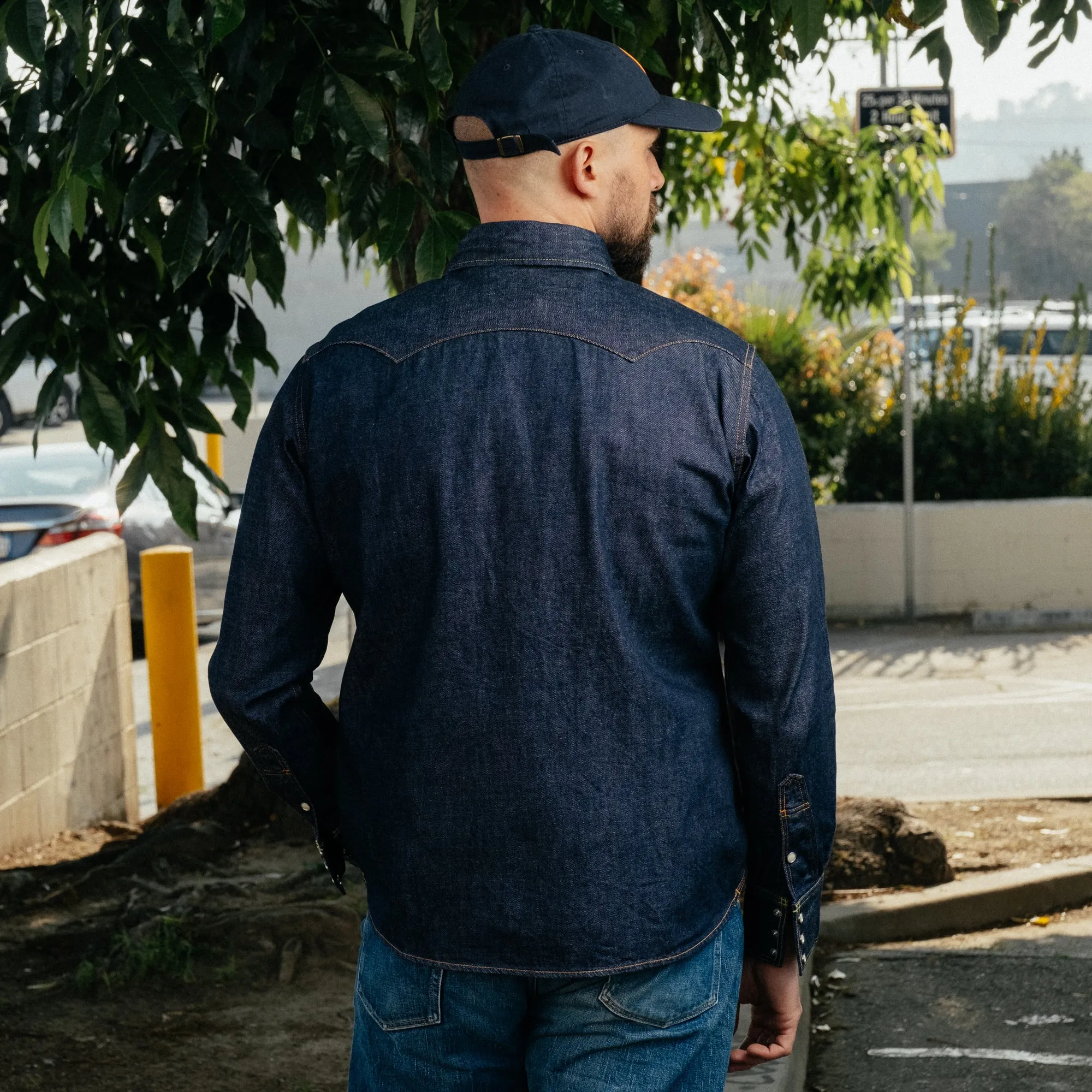 UES Denim Western Shirt Indigo