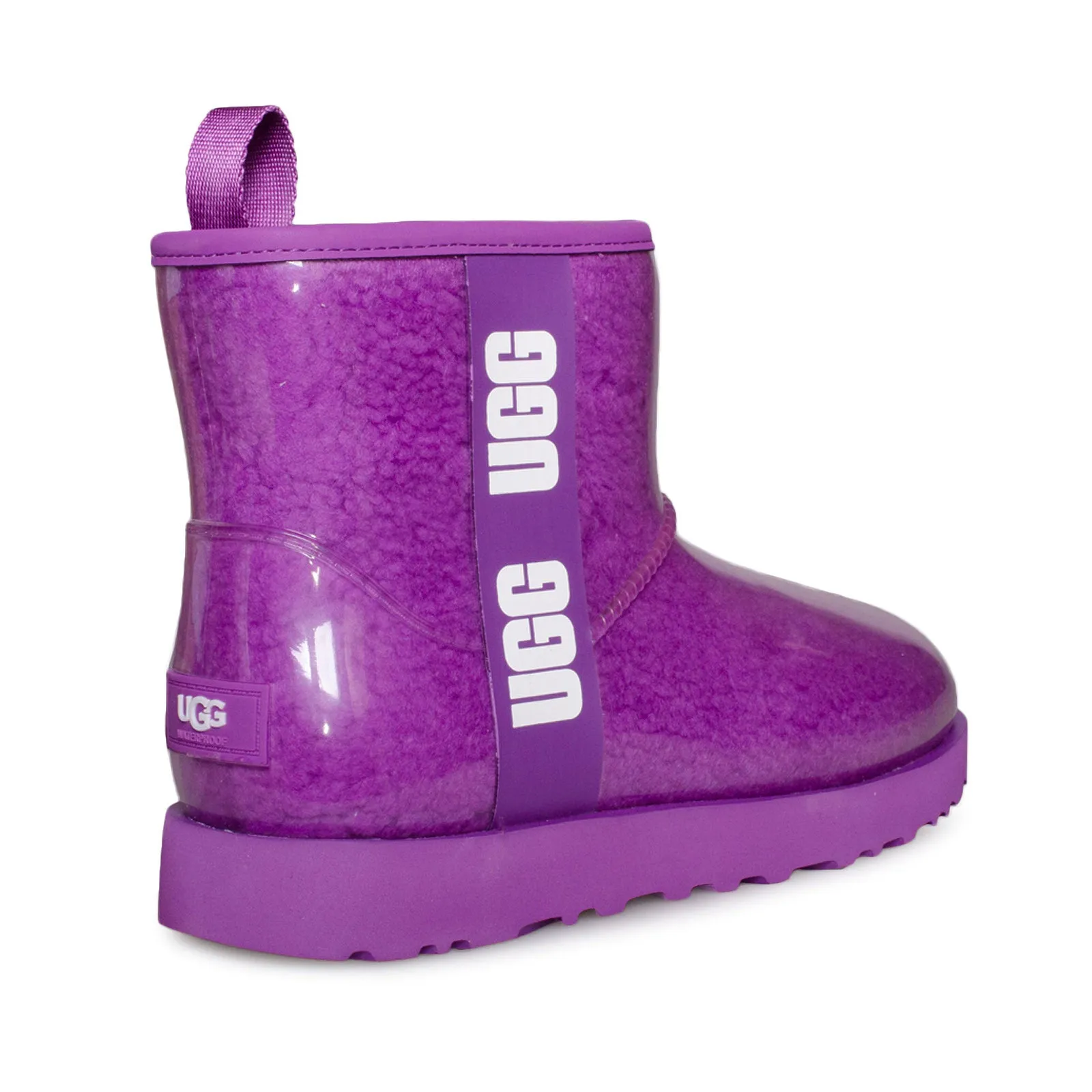 UGG Classic Clear Mini Purple Sky Boots - Women's