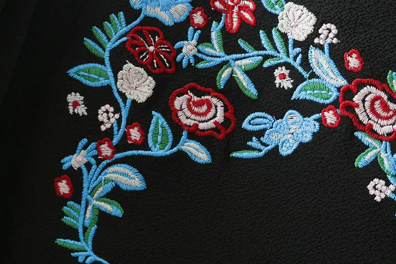 Xander Embroidered Floral Top